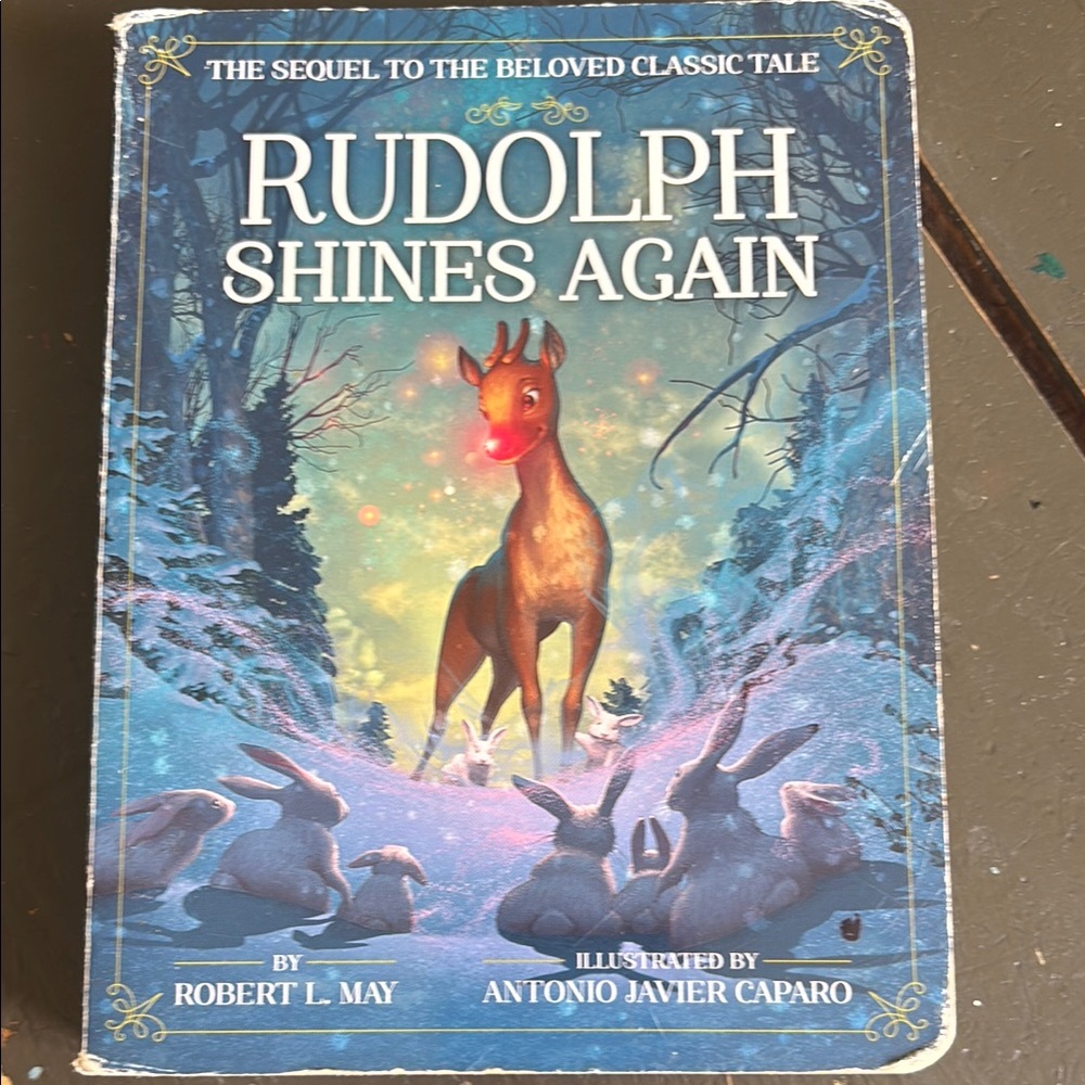Rudolph Shines Again Book